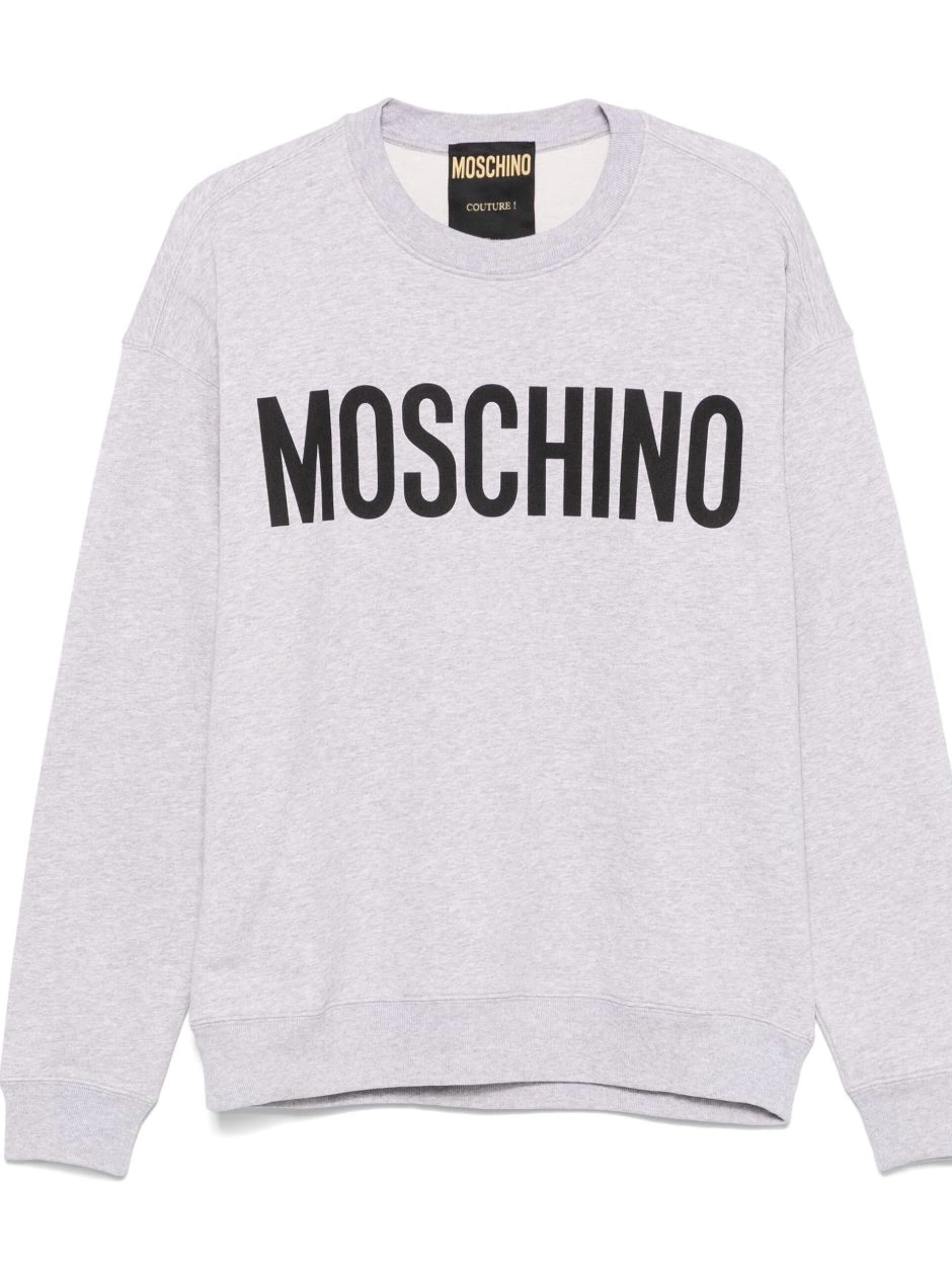 Love Women Moschino logo-print sweatshirt 0404